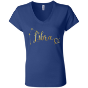 Libra Ladies' Astrology V-Neck T-Shirt