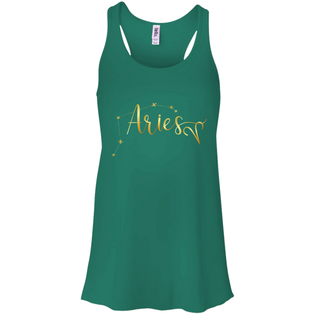 Aries  Flowy Racerback Tank