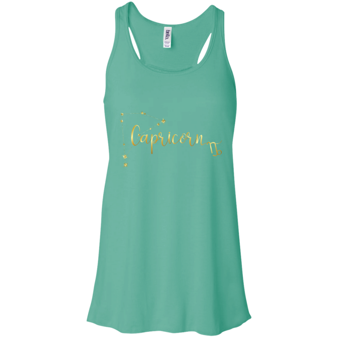 Capricorn Flowy Racerback Tank