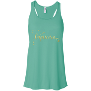 Capricorn Flowy Racerback Tank