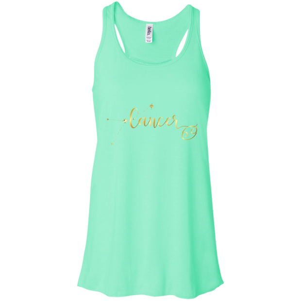 Cancer Flowy Racerback Tank
