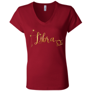 Libra Ladies' Astrology V-Neck T-Shirt