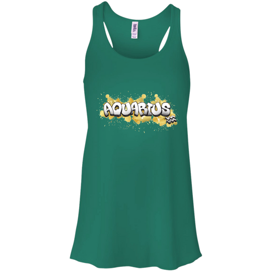 Aquarius Flowy Racerback Tank