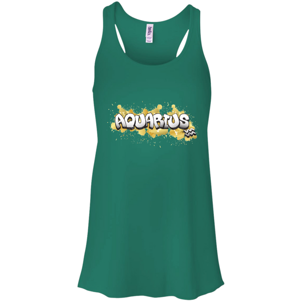 Aquarius Flowy Racerback Tank