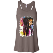 Bob Marley Flowy Racerback Tank