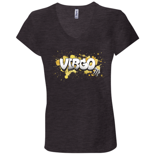 Virgo Ladies' Astrology V-Neck T-Shirt