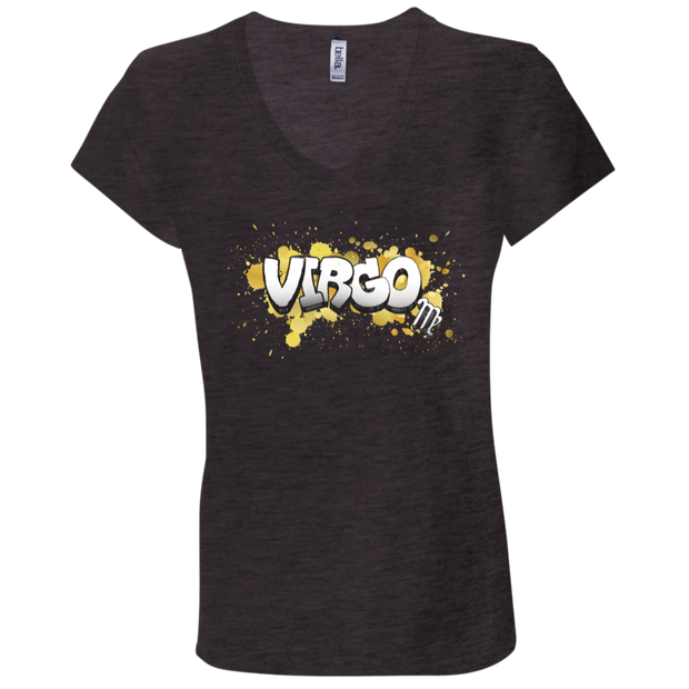 Virgo Ladies' Astrology V-Neck T-Shirt