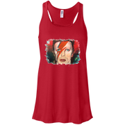 David Bowie Flowy Racerback Tank