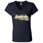 Aquarius Ladies' Astrology V-Neck T-Shirt
