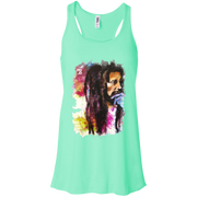 Bob Marley Flowy Racerback Tank