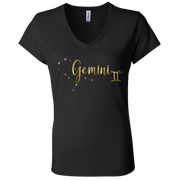 Gemini Ladies' Astrology V-Neck T-Shirt