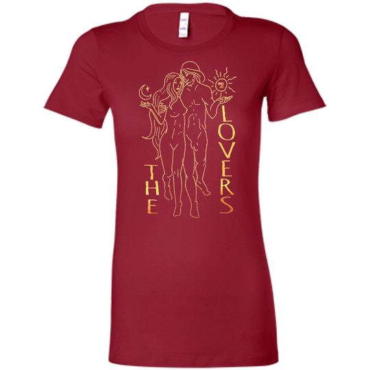 The Lovers Ladies' Tarot T-Shirt