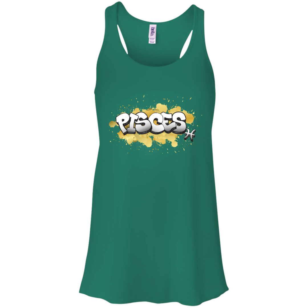 Pisces Flowy Racerback Tank