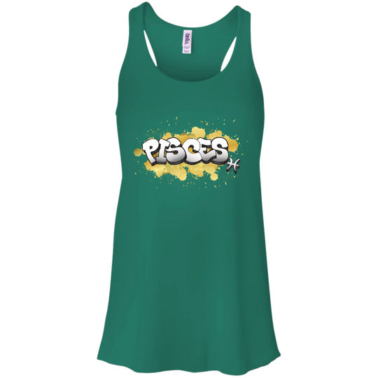 Pisces Flowy Racerback Tank