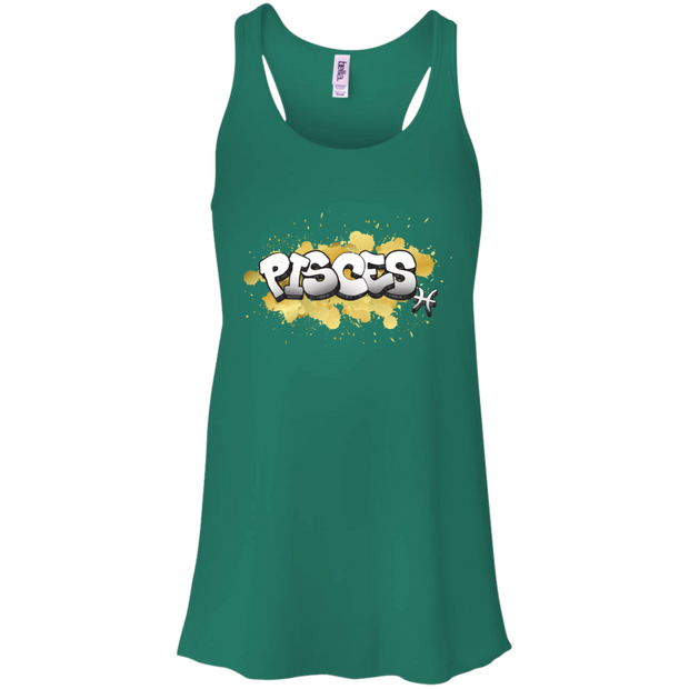 Pisces Flowy Racerback Tank