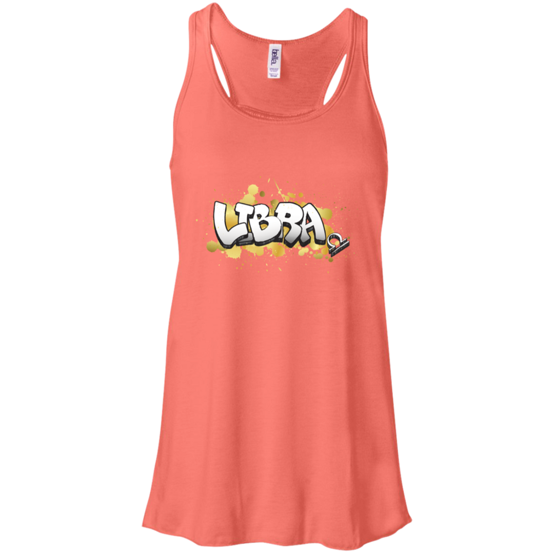 Libra  Flowy Racerback Tank