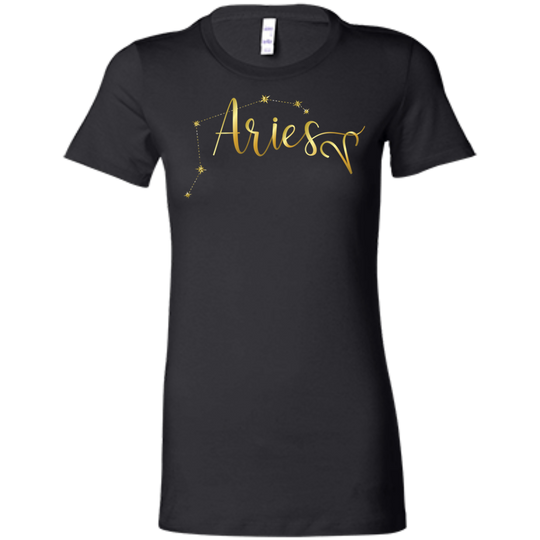 Aries Ladies' Astrology T-Shirt