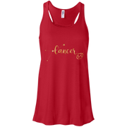 Cancer Flowy Racerback Tank