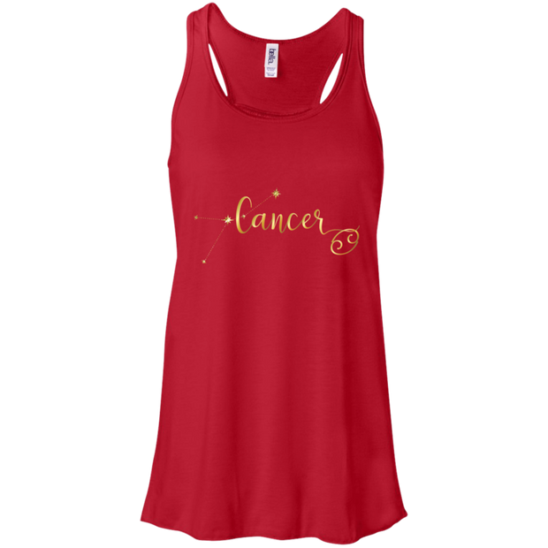 Cancer Flowy Racerback Tank
