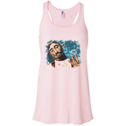 Tupac Flowy Racerback Tank