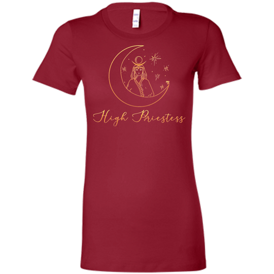 High Priestess Ladies' Tarot T-Shirt