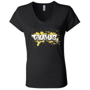 Taurus Ladies' Astrology V-Neck T-Shirt
