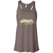 Cancer  Flowy Racerback Tank