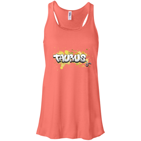 Taurus  Flowy Racerback Tank