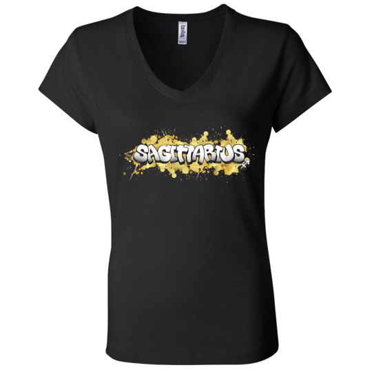 Sagittarius Ladies' Astrology V-Neck T-Shirt