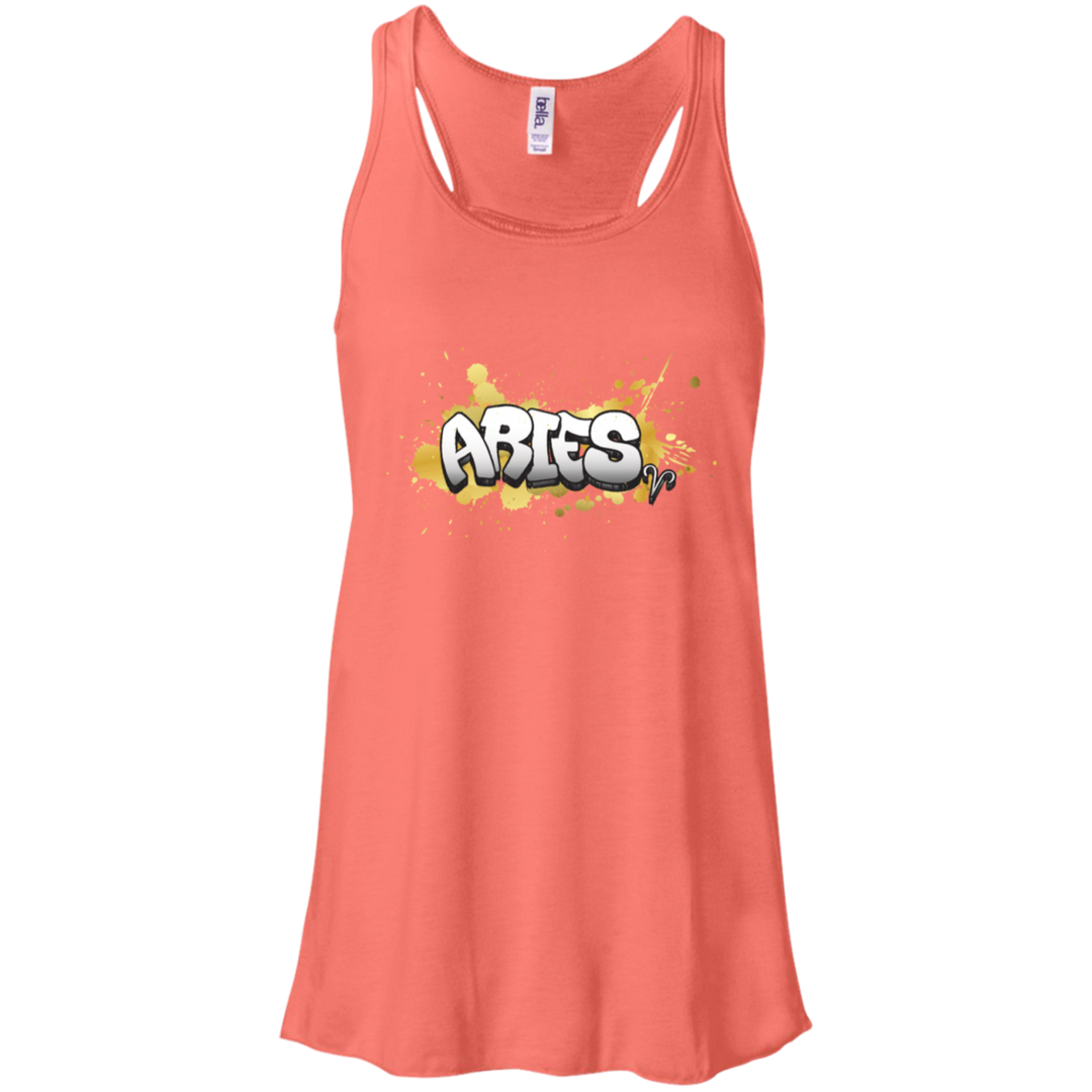 Aries Flowy Racerback Tank