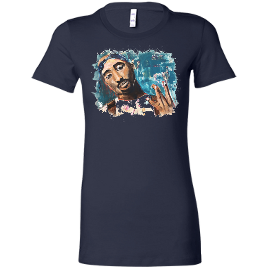 Tupac Ladies' T-Shirt