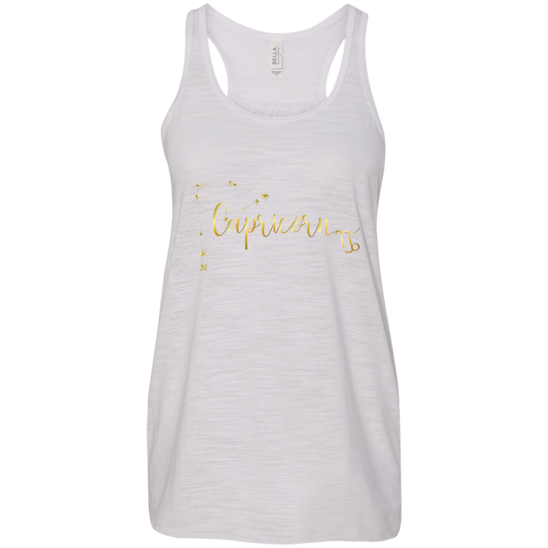 Capricorn Flowy Racerback Tank