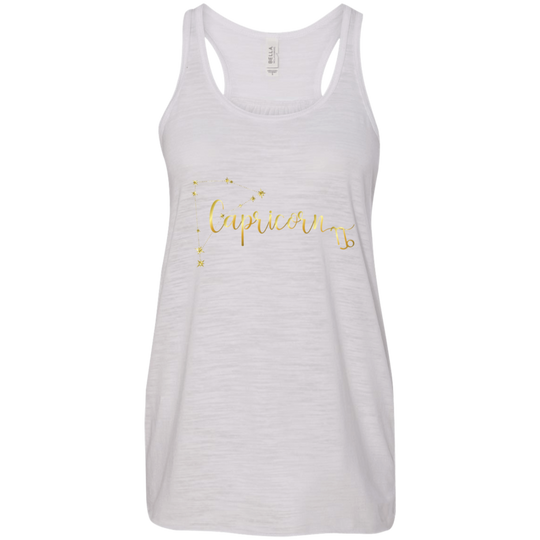 Capricorn Flowy Racerback Tank