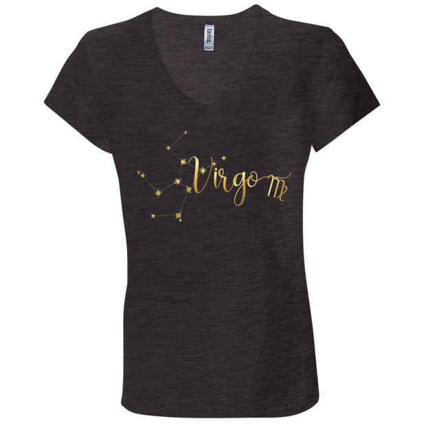 Virgo Ladies' Astrology V-Neck T-Shirt