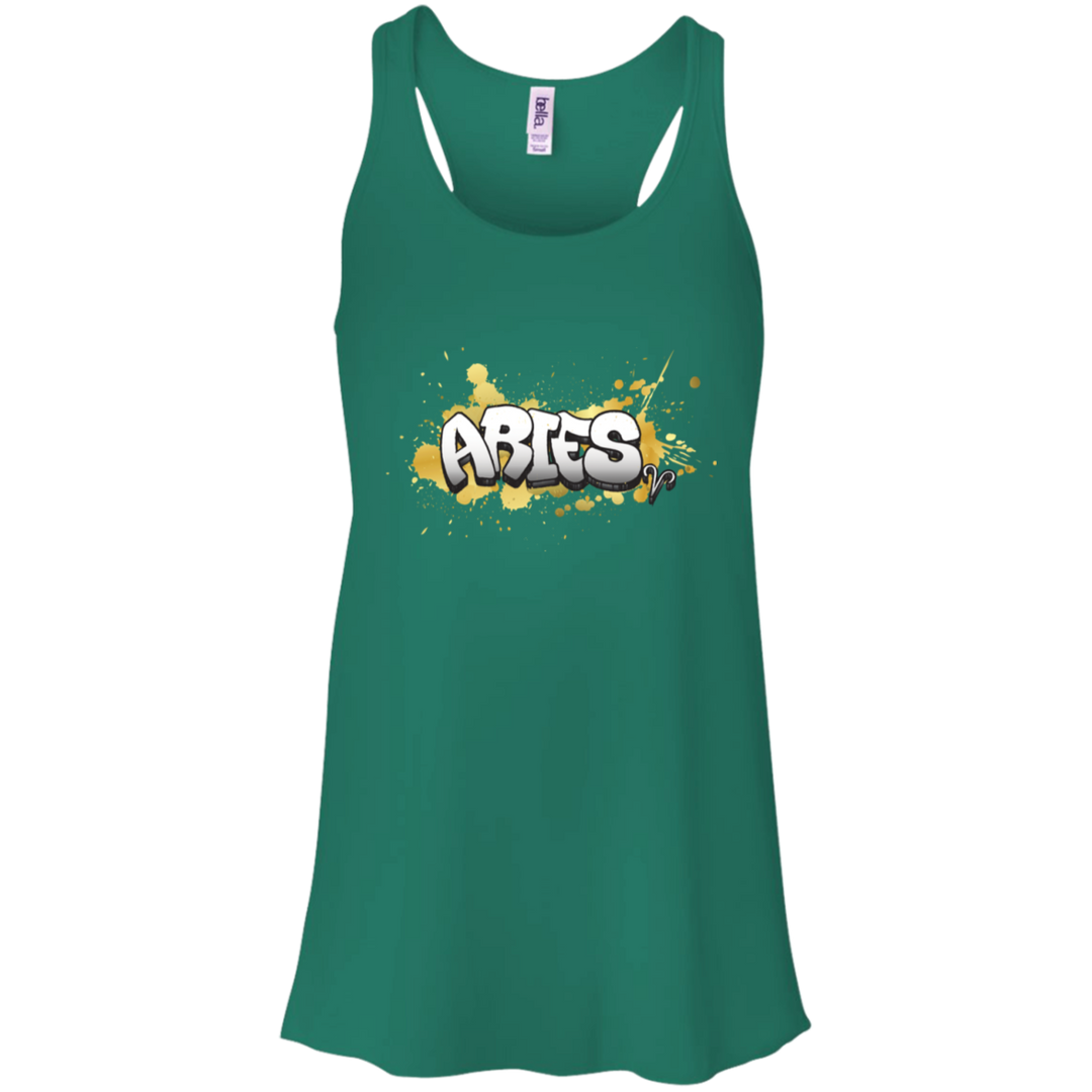 Aries Flowy Racerback Tank