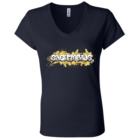 Sagittarius Ladies' Astrology V-Neck T-Shirt
