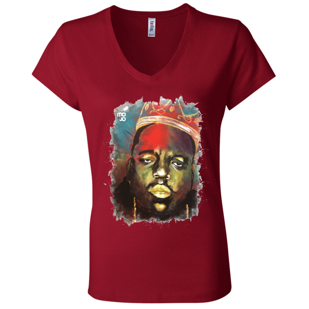 Biggie Ladies' Astrology V-Neck T-Shirt