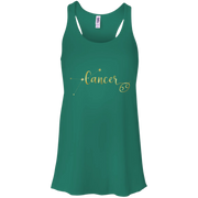 Cancer Flowy Racerback Tank