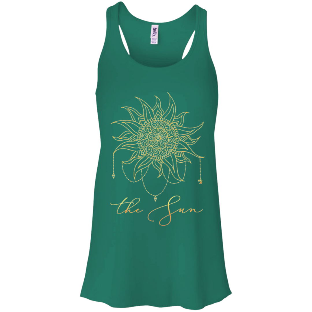 The Sun  Flowy Racerback Tank