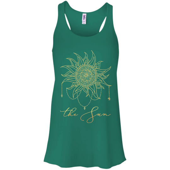 The Sun  Flowy Racerback Tank