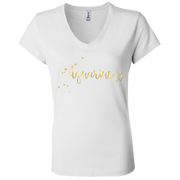 Aquarius Ladies' Astrology V-Neck T-Shirt