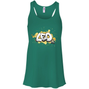 Leo Flowy Racerback Tank