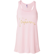 Capricorn Flowy Racerback Tank