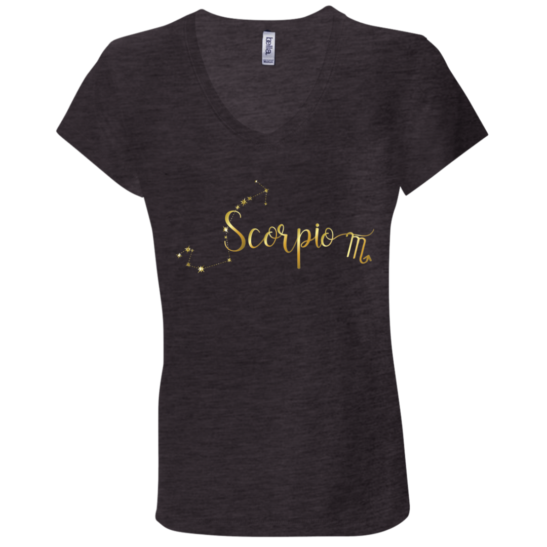 Scorpio Ladies' Astrology V-Neck T-Shirt