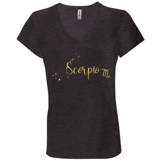 Scorpio Ladies' Astrology V-Neck T-Shirt