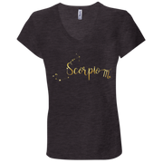 Scorpio Ladies' Astrology V-Neck T-Shirt