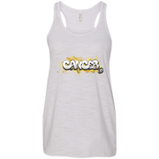 Cancer  Flowy Racerback Tank