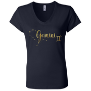 Gemini Ladies' Astrology V-Neck T-Shirt