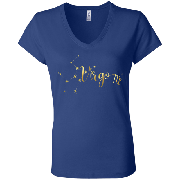Virgo Ladies' Astrology V-Neck T-Shirt