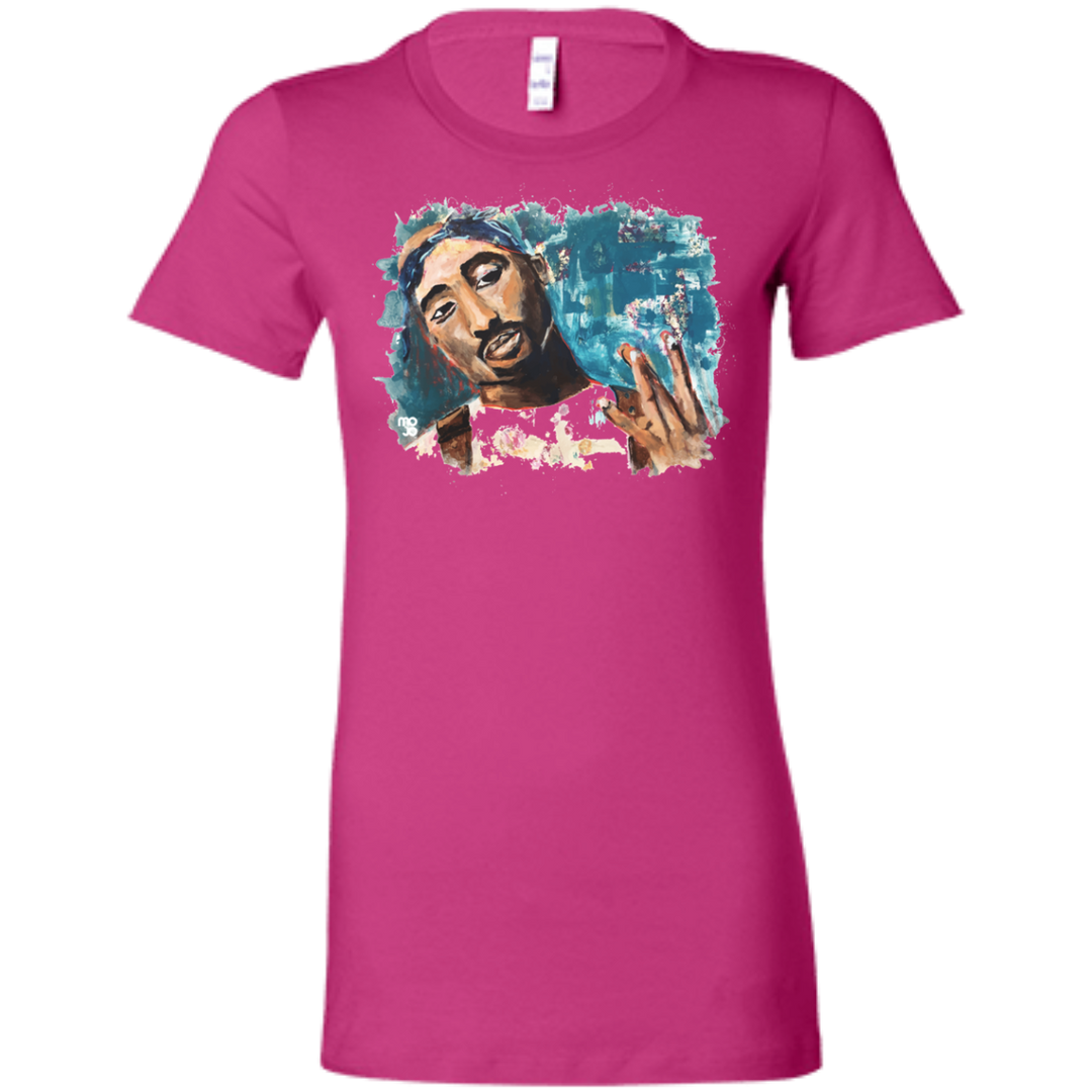Tupac Ladies' T-Shirt